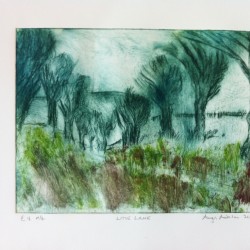 Lime Lane, monoprint